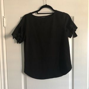 Ann Taylor Tie Sleeve Top